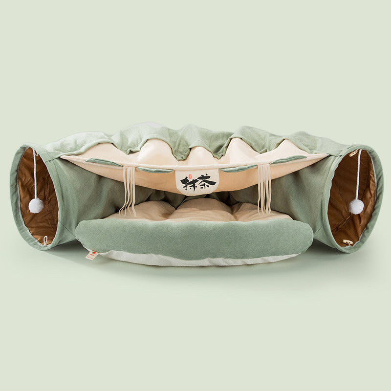 Collapsible Cat Tunnel | Foldable, Durable, Indoor & Outdoor Play Toy