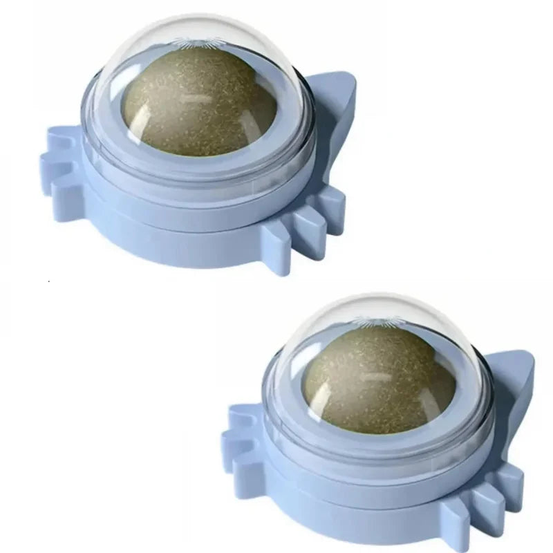 Lickable Catnip Balls – Funny Chew Toy for Cats | Dental Care, Treat & Play